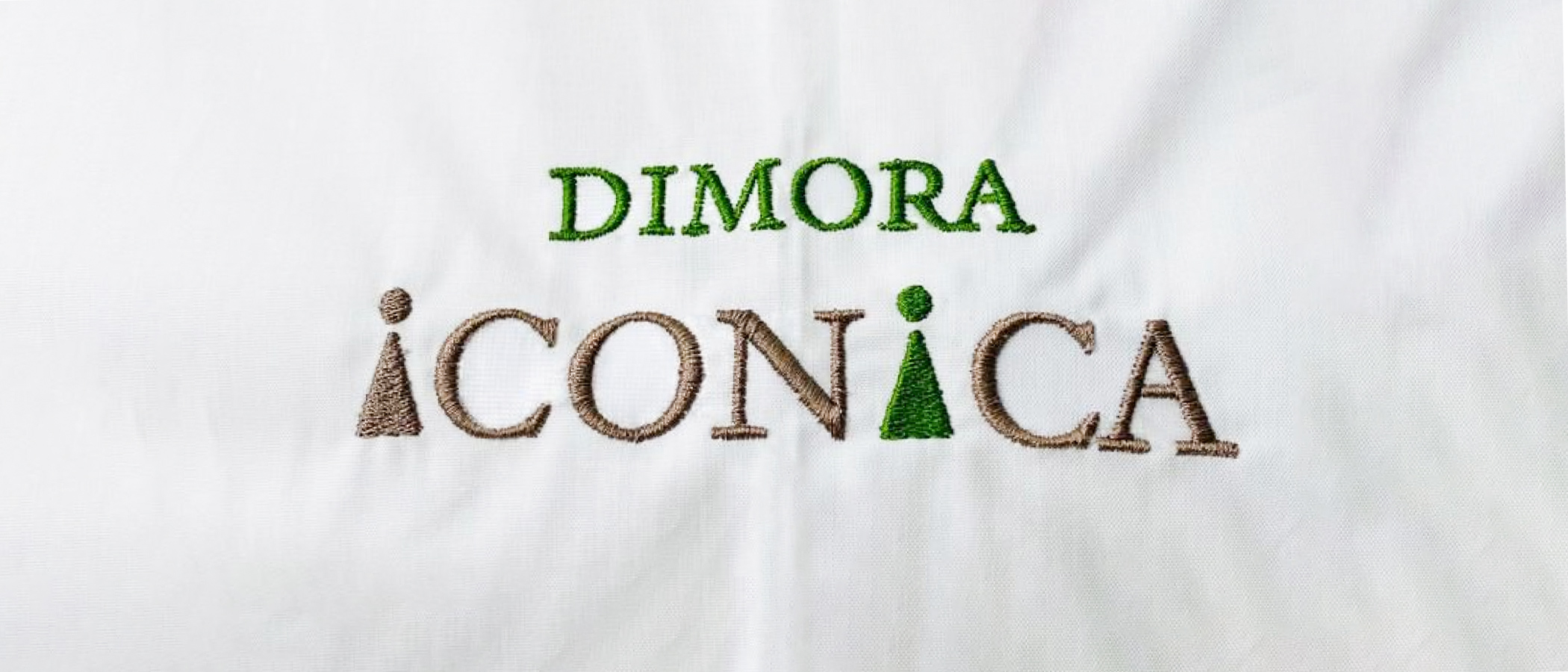Biancheria personalizzata con logo per Dimora Iconica