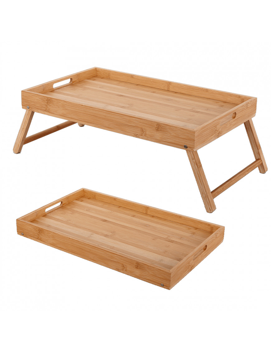 WOODEN TRAY WITH FEET